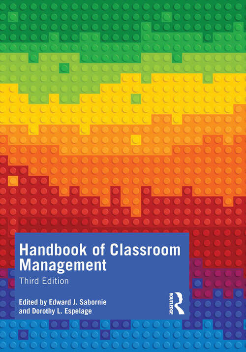 Book cover of Handbook of Classroom Management (3)