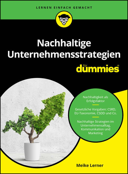 Book cover of Nachhaltige Unternehmensstrategien für Dummies (Für Dummies)