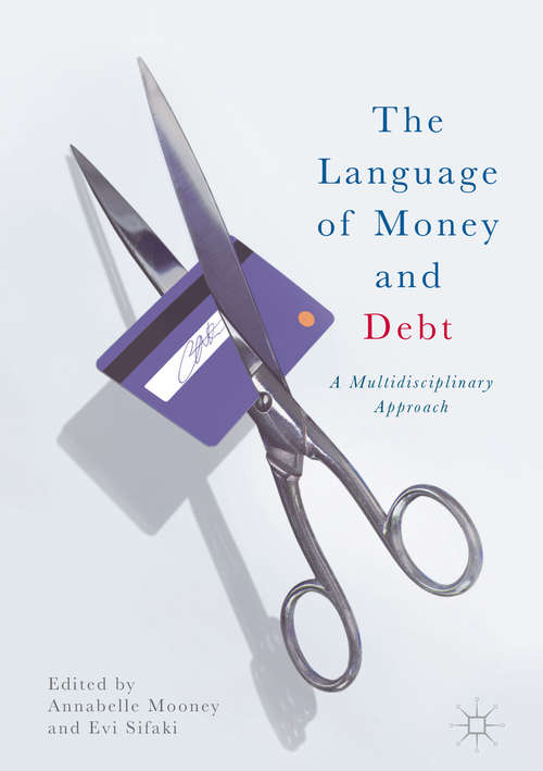 Book cover of The Language of Money and Debt