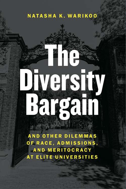 Book cover of The Diversity Bargain: And Other Dilemmas of Race, Admissions, and Meritocracy at Elite Universities