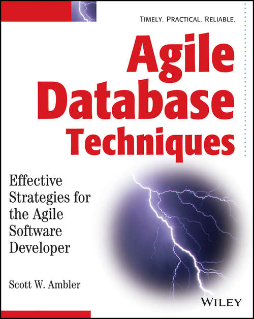 Book cover of Agile Database Techniques