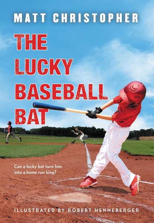 Book cover of The Lucky Baseball Bat