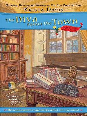 Book cover of The Diva Paints the Town (A Domestic Diva Mystery #3)