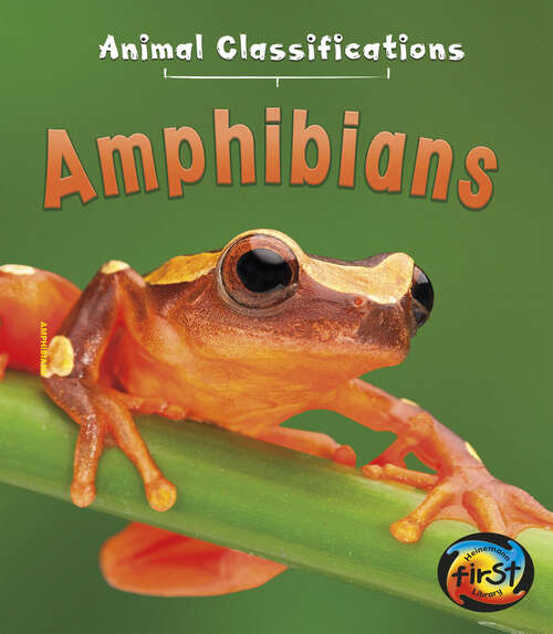 Book cover of Amphibians (Animal Classifications Ser.)