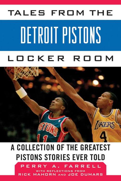 Book cover of Tales from the Detroit Pistons Locker Room: A Collection of the Greatest Pistons Stories Ever Told