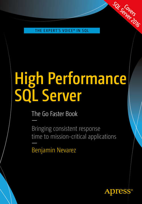 Book cover of High Performance SQL Server