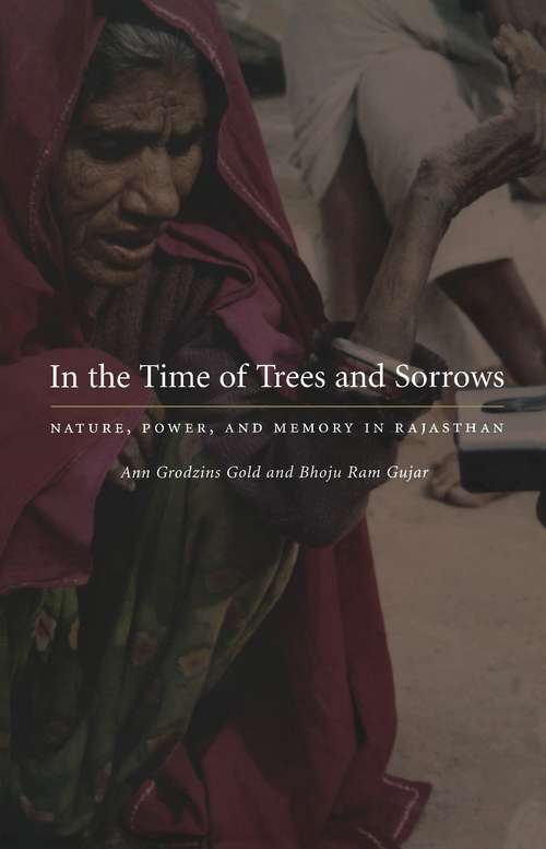 Book cover of In the Time of Trees and Sorrows: Nature, Power, and Memory in Rajasthan