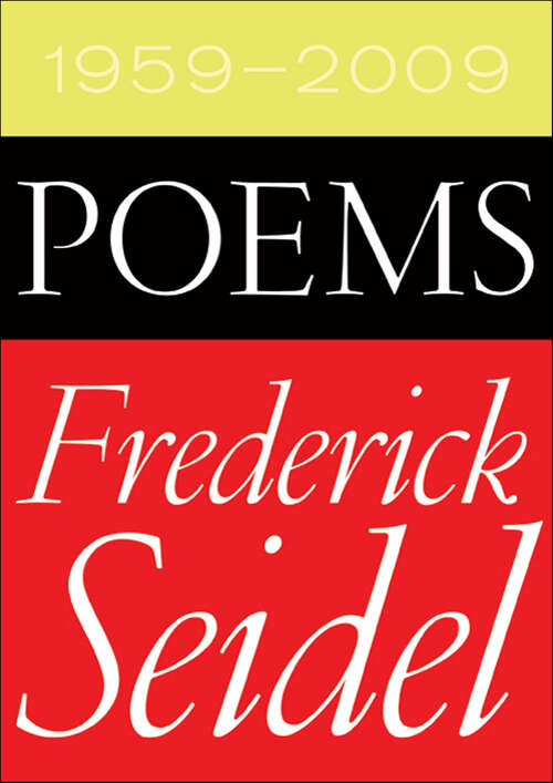 Book cover of Poems, 1959–2009