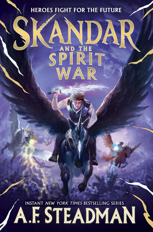 Book cover of Skandar and the Spirit War (Skandar)