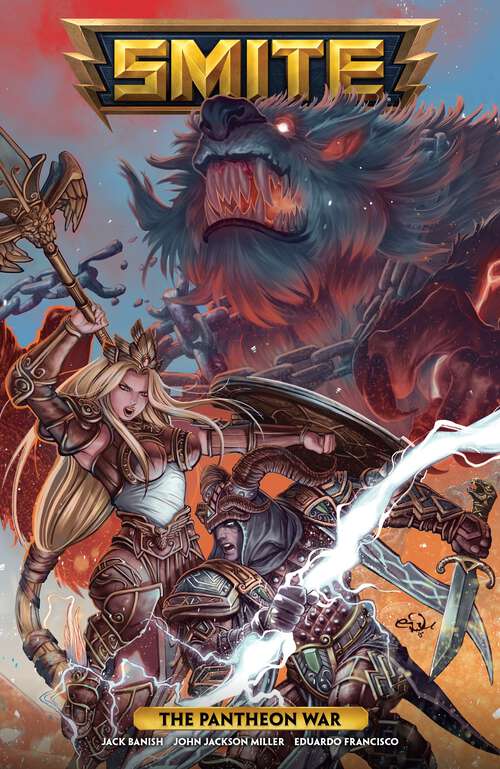 Book cover of SMITE: The Pantheon War