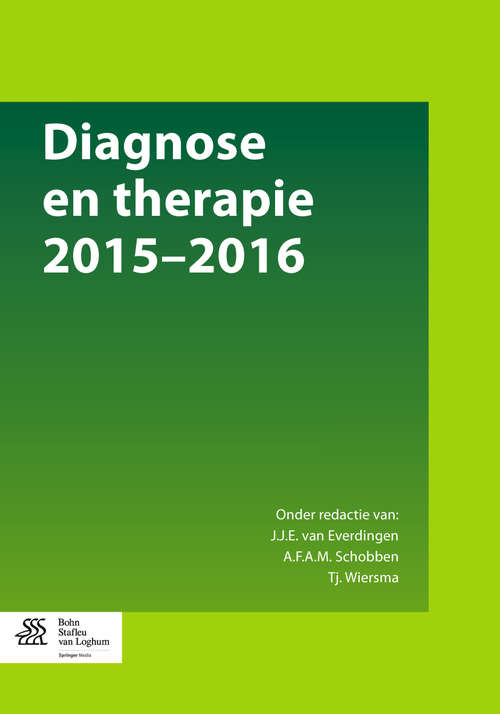 Diagnose en therapie 2015–2016