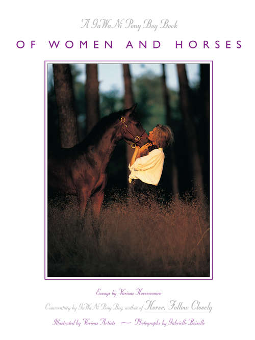 Book cover of Of Women and Horses: Essays by Various Horse Women