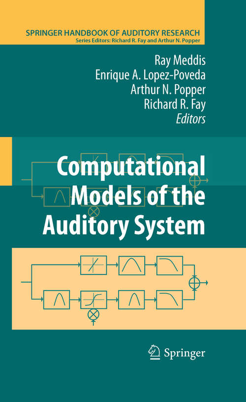Book cover of Computational Models of the Auditory System