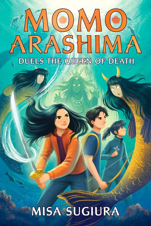 Book cover of Momo Arashima Duels the Queen of Death (Momo Arashima)
