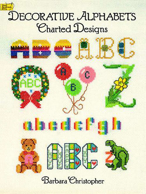 Book cover of Decorative Alphabets Charted Designs