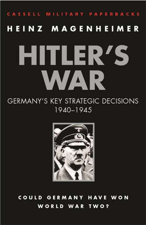 Book cover of Hitler's War