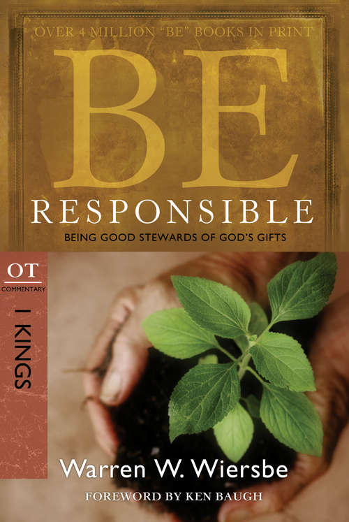 Book cover of Be Responsible (1 Kings)