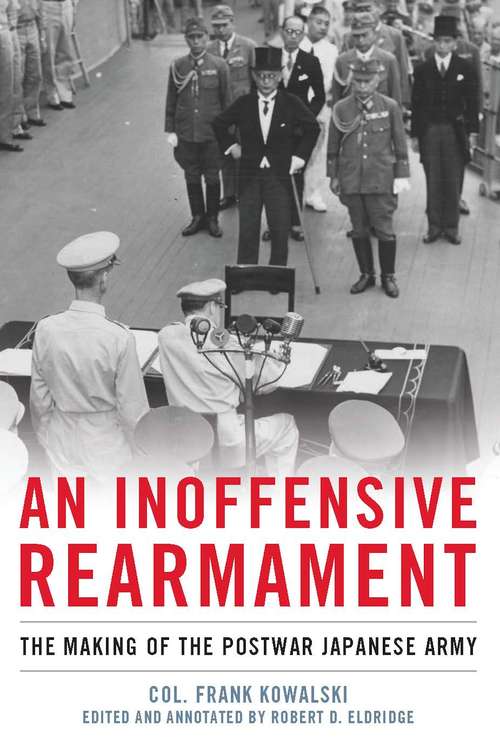 Book cover of An Inoffensive Rearmament