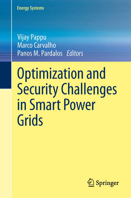 Book cover of Optimization and Security Challenges in Smart Power Grids