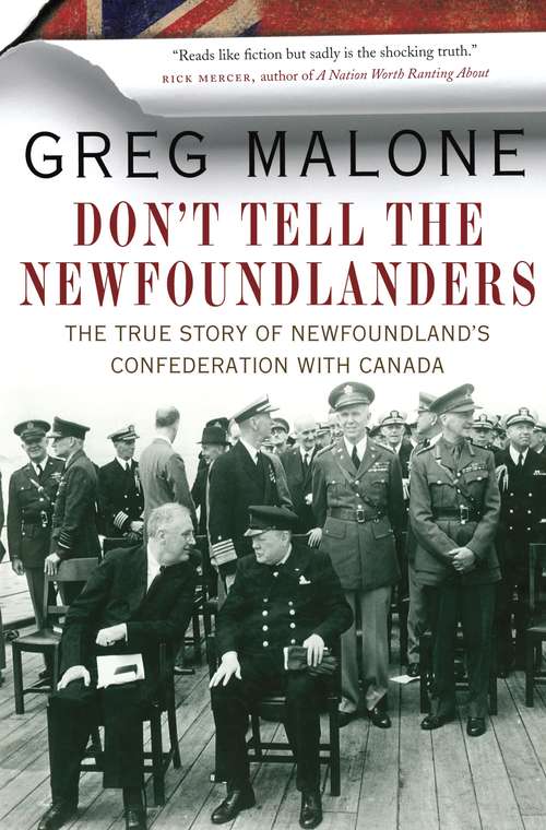 Book cover of Don't Tell the Newfoundlanders