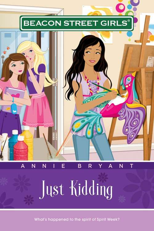 Book cover of Just Kidding