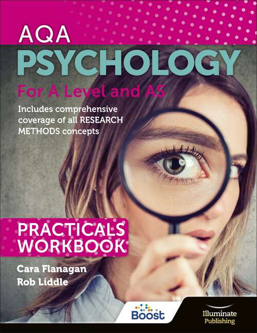 Book cover of AQA Psychology for A Level and AS - Practicals Workbook