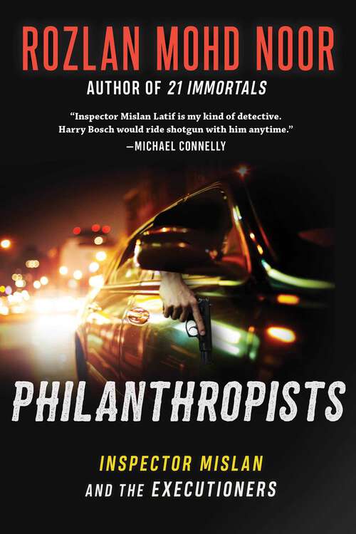Book cover of Philanthropists: Inspector Mislan and the Executioners (Inspector Mislan #5)