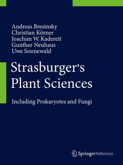 Book cover of Strasburger's Plant Sciences