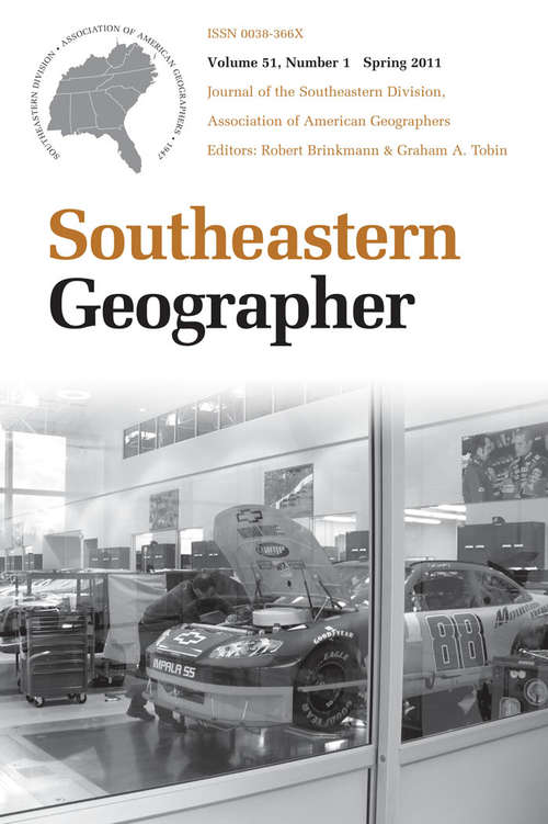 Southeastern Geographer, Volume 51, #1 (Spring #2011)
