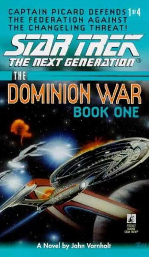 Book cover of The Dominion War: Behind Enemy Lines (Star Trek: The Next Generation)