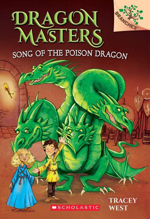 Book cover of Dragon Masters: Song of the Poison Dragon