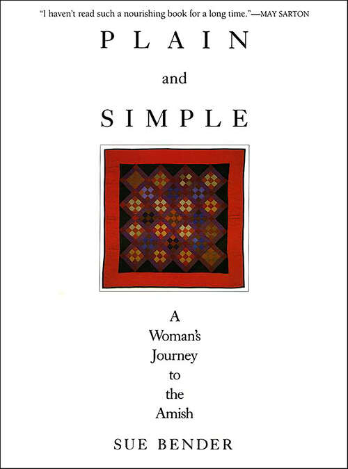 Book cover of Plain and Simple: A Woman's Journey to the Amish