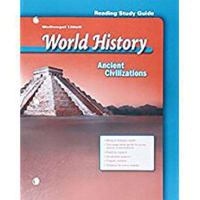 Book cover of World History: Ancient Civilizations, Reading Study Guide