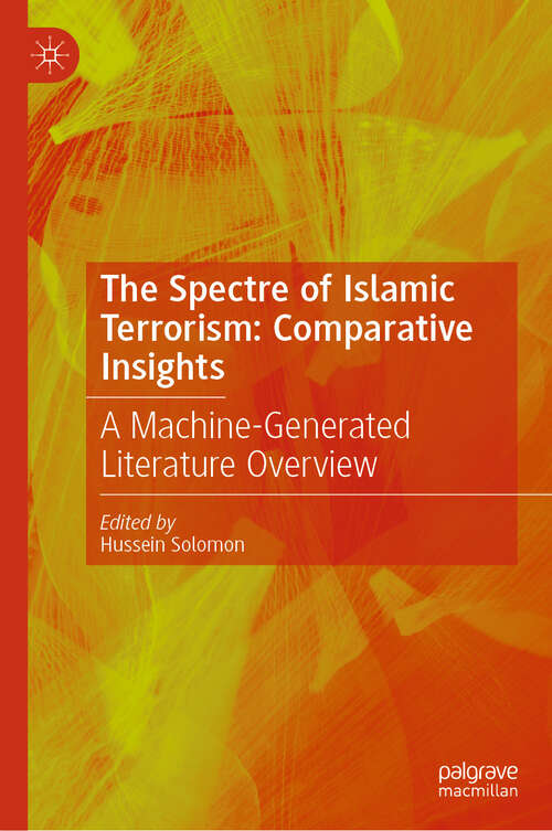 Book cover of The Spectre of Islamic Terrorism: A Machine-Generated Literature Overview