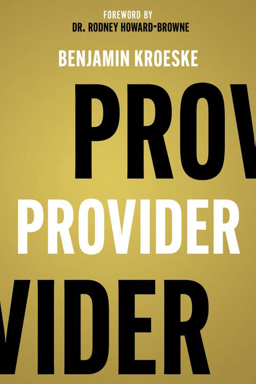 Book cover of Provider