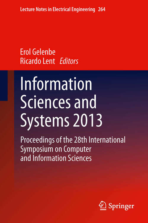 Book cover of Information Sciences and Systems 2013