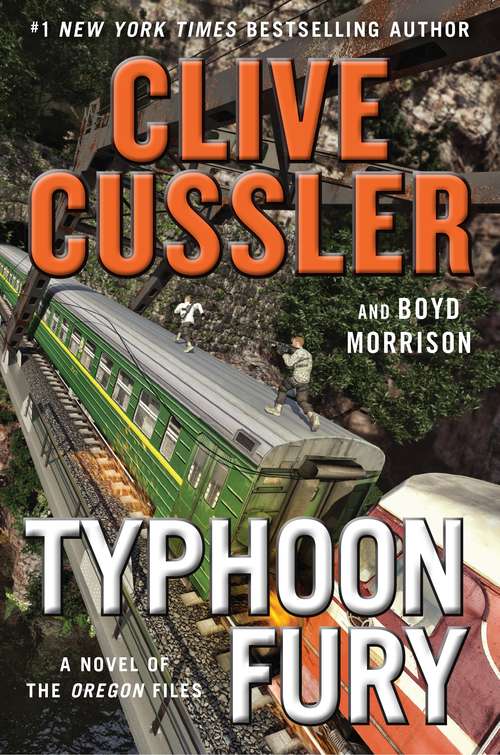 Book cover of Typhoon Fury (The Oregon Files #12)
