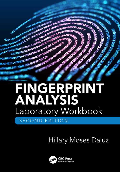 Book cover of Fingerprint Analysis Laboratory Workbook, Second Edition