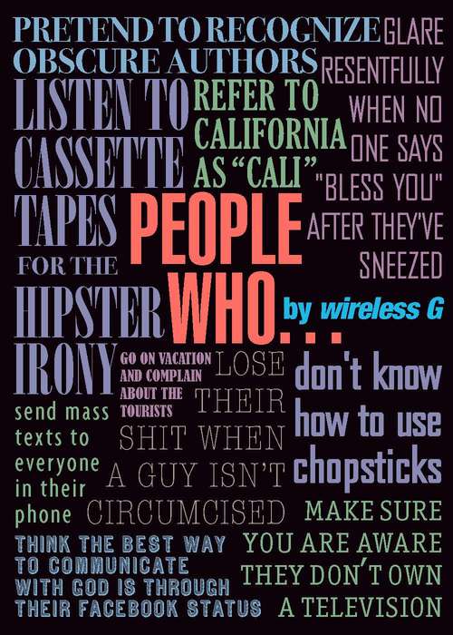 Book cover of People Who...