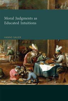 Book cover of Moral Judgments as Educated Intuitions