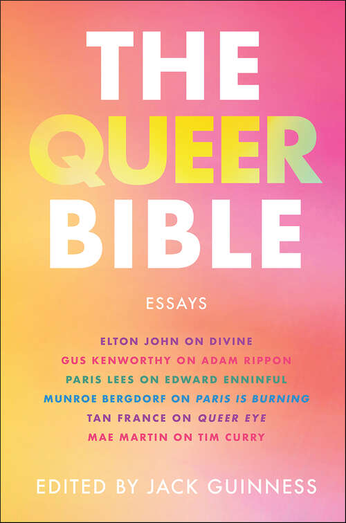 Book cover of The Queer Bible: Essays