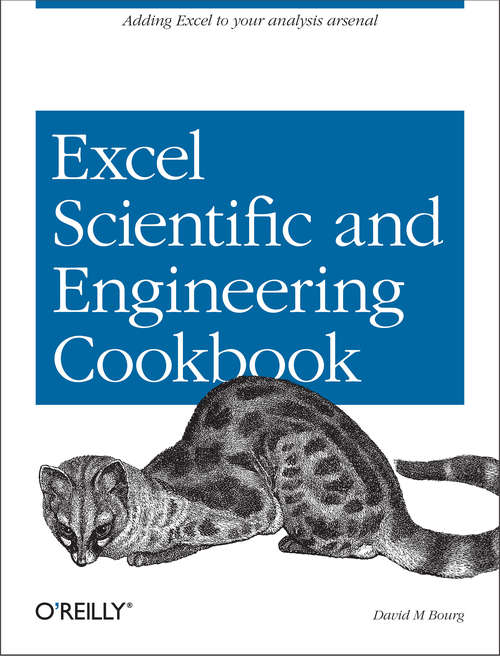Book cover of Excel Scientific and Engineering Cookbook