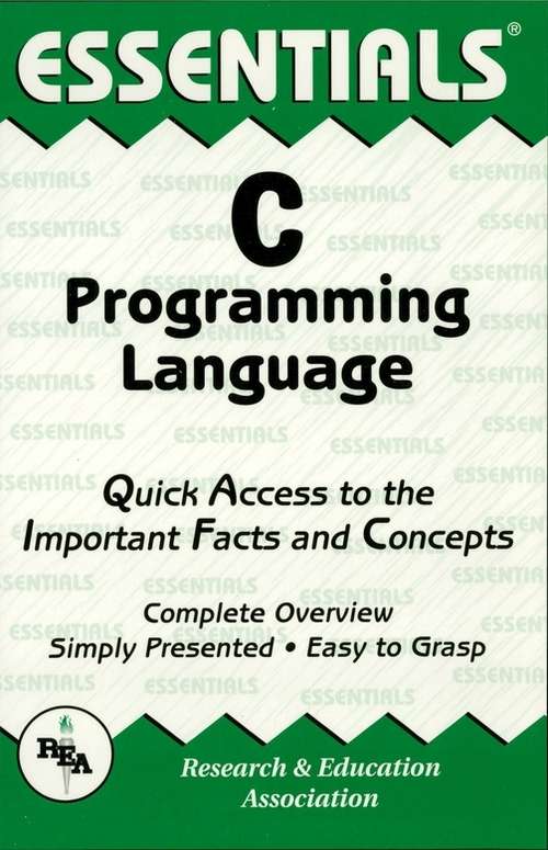 Book cover of C Programming Language Essentials