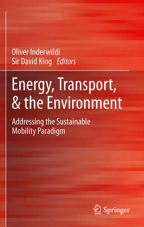 Book cover of Energy, Transport, & the Environment