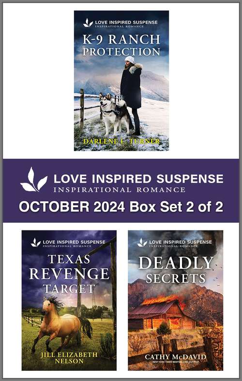 Book cover of Love Inspired Suspense October 2024 - Box Set 2 of 2 (Original)