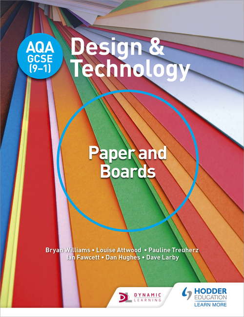 Book cover of AQA GCSE (9-1) Design and Technology: Paper and Boards