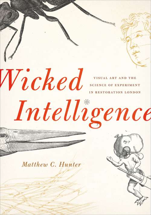 Book cover of Wicked Intelligence: Visual Art and the Science of Experiment in Restoration London