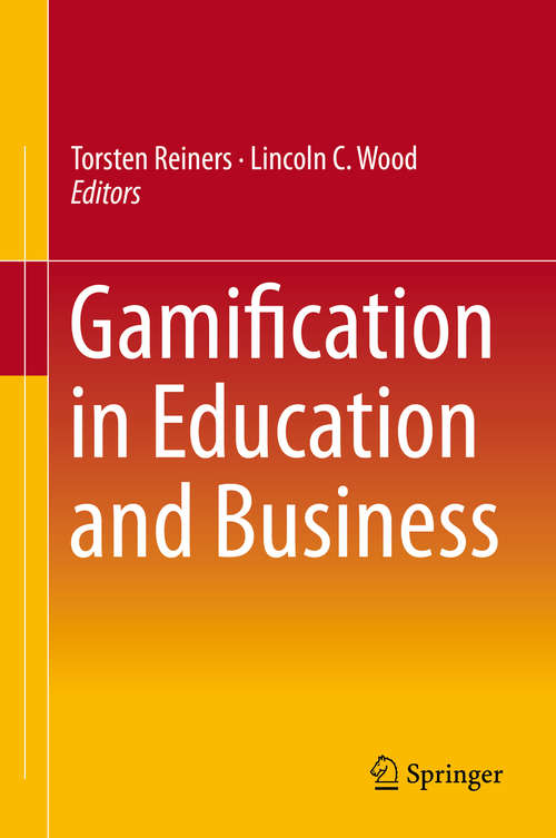 Book cover of Gamification in Education and Business