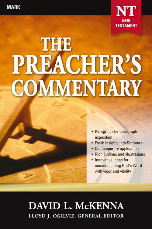 Book cover of Mark (The Preacher's Commentary)