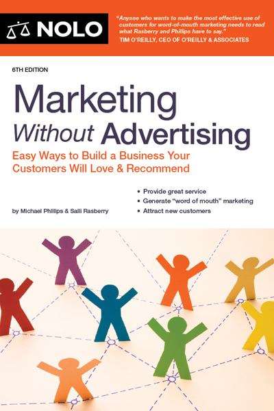 Book cover of Marketing Without Advertising